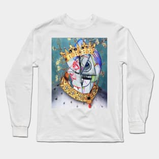 King Abstract Long Sleeve T-Shirt